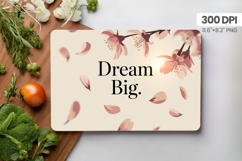Inspirational Quotes Cutting Board PNG Design, Motivational Product Image 1