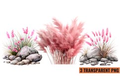 Watercolor Grass Clipart , PNG Product Image 1
