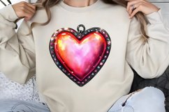 Retro Valentine Clipart PNG Product Image 1