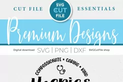 Hospice CNA svg, a hospice nurse svg for the team or crew Product Image 4