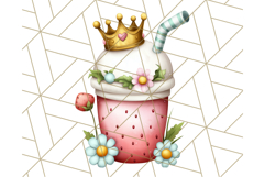 Princess Tea Party PNG Clipart with Teacups &amp; Fancy Treats Product Image 2