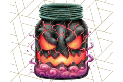 Halloween Monster Clipart PNG, Monsters in Jars, Spooky Png Product Image 2