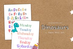 Lovely Dinosaurs Educational Wall Arts Product Image 3