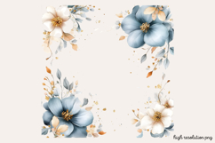 White Wedding Watercolor Clipart PNG Product Image 1