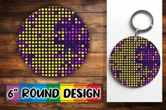 Shimmering Glitter Round Design Product Image 1