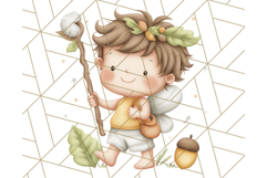 Whimsical Fairy Village Clipart PNG for Kids, Fairytales Png Product Image 2