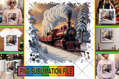 Dazzling TOTE BAG Gift Ideas PNG, Christmas Product Image 1