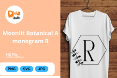 Moonlit Botanical Monogram Product Image 1
