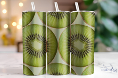 Kiwi Slices Tumbler Wrap | Sublimation | Tumblers Product Image 1