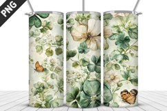 3D St Patrick&#039;s Day Tumbler Wrap| Sublimation Design Product Image 3