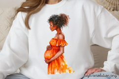 Mothers Day Pregnant Sublimation PNG Product Image 1