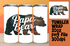 20oz Tumbler Artwork for Sublimation , Father's Day Product Image 1