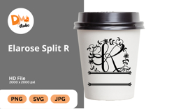 Elarose Split Monogram Product Image 1