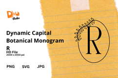 Dynamic Capital Botanical Monogram Product Image 1