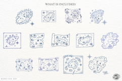 Summer Treasure Maps Clipart Product Image 4