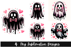4 Halloween Boo Clipart PNG | Spooky Season Png Product Image 1