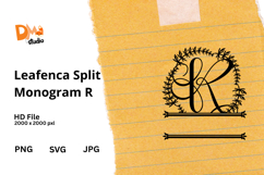 Leafenca Split Monogram Product Image 1