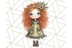 Fairy Tale Clipart PNG Magical Dress-Up Characters Product Image 2