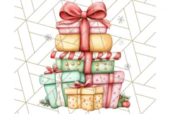 Muted Cute Safari Christmas Animal PNG Clipart, Holiday Png Product Image 2