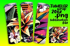 Bold Pop Art Tumbler Wraps Product Image 1