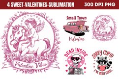 Sweet Valentines Sublimation PNG Product Image 1