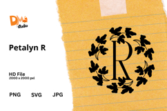 Petalyn Monogram Product Image 1