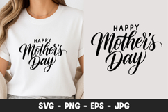 Happy Mothers Day SVG PNG Product Image 1