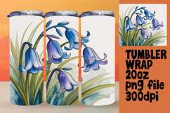20oz Tumbler Template for Gifts , Flowers Product Image 1