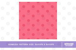 Coquette Easter Polka Dot Seamless Pattern Surface PNG DTF Product Image 2