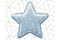 Cute Puffy Star Clipart PNG, 3D Glossy Pastel Stars Clip Art Product Image 2