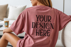 Comfort Colors C1717 Shirt Mockup, CC 1717 T-shirt Product Image 1