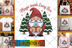 RADIANT TSHIRT Designs Sublimation, Holiday Gnome Product Image 1