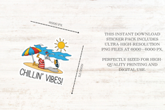 Summer Seagull Stickers Product Image 3