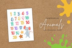 Cute Animals Educational Wall Arts Product Image 4