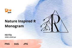 The Nature Inspired Monogram Product Image 1