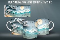 3D Mug Wrap Sublimation Designs|6 Mug Wrap Designs Product Image 7