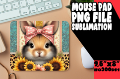 Whimsical Mouse Pad Design Sublimation, Cute Animals Product Image 1