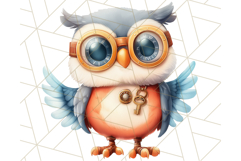 Vintage Steampunk Forest Animal PNG Clipart for Sublimation Product Image 2
