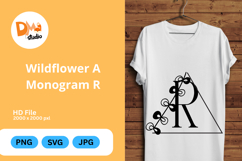 Wildflower Monogram Symbol Product Image 1