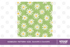Retro Flowers Seamless Pattern Bundle Floral Png Sublimation Product Image 6