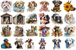 Watercolor Dogs Clipart Bundle Product Image 5