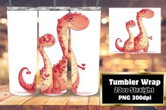 Sweet Dino Affection Sublimation Product Image 1