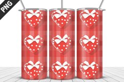 Lovely Hearts Tumbler Design | Valentine&#039;s Day Tumbler Wrap Product Image 2