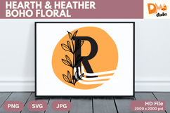 Hearth &amp; Heather Boho Floral Monogram Product Image 1