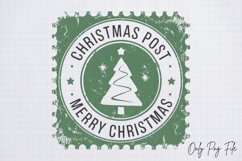 Christmas Post Stamps Christmas post merry christmas PNG Product Image 1