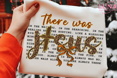 There Was Jesus PNG, Trendy Jesus Shirt png, Christian Png Product Image 2