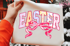 Happy Easter Png, coquette bunny png, Christian Easter Png Product Image 3