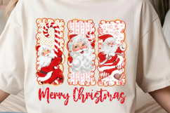 Preppy Merry Christmas Png, Preppy Christmas Bow Png Product Image 3