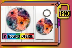 Psychedelic Splendor: Sublimation Circle &amp; Coaster Exhibitio Product Image 1