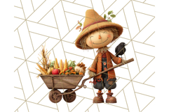 Scarecrow Festival Friends PNG Clipart Product Image 2
